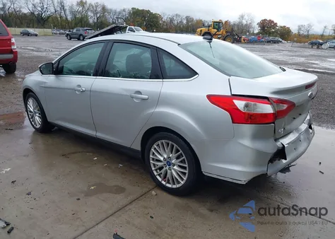 2012 Ford Focus Sel из США, поврежденный, VIN 1FAHP3H2XCL214671